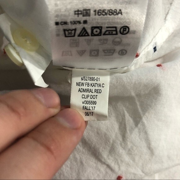 GAP Katya Fitted Boyfriend Shirt NWT Size Small - Picture 12 of 12